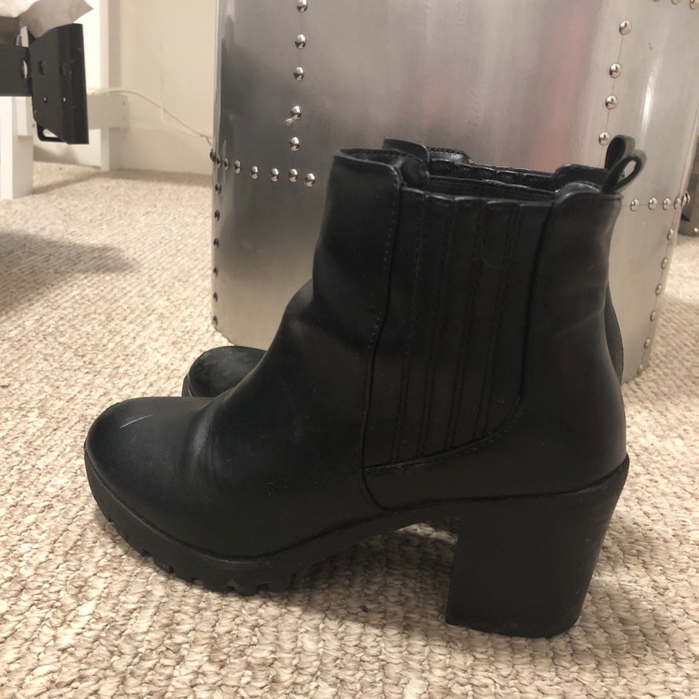 Black booties